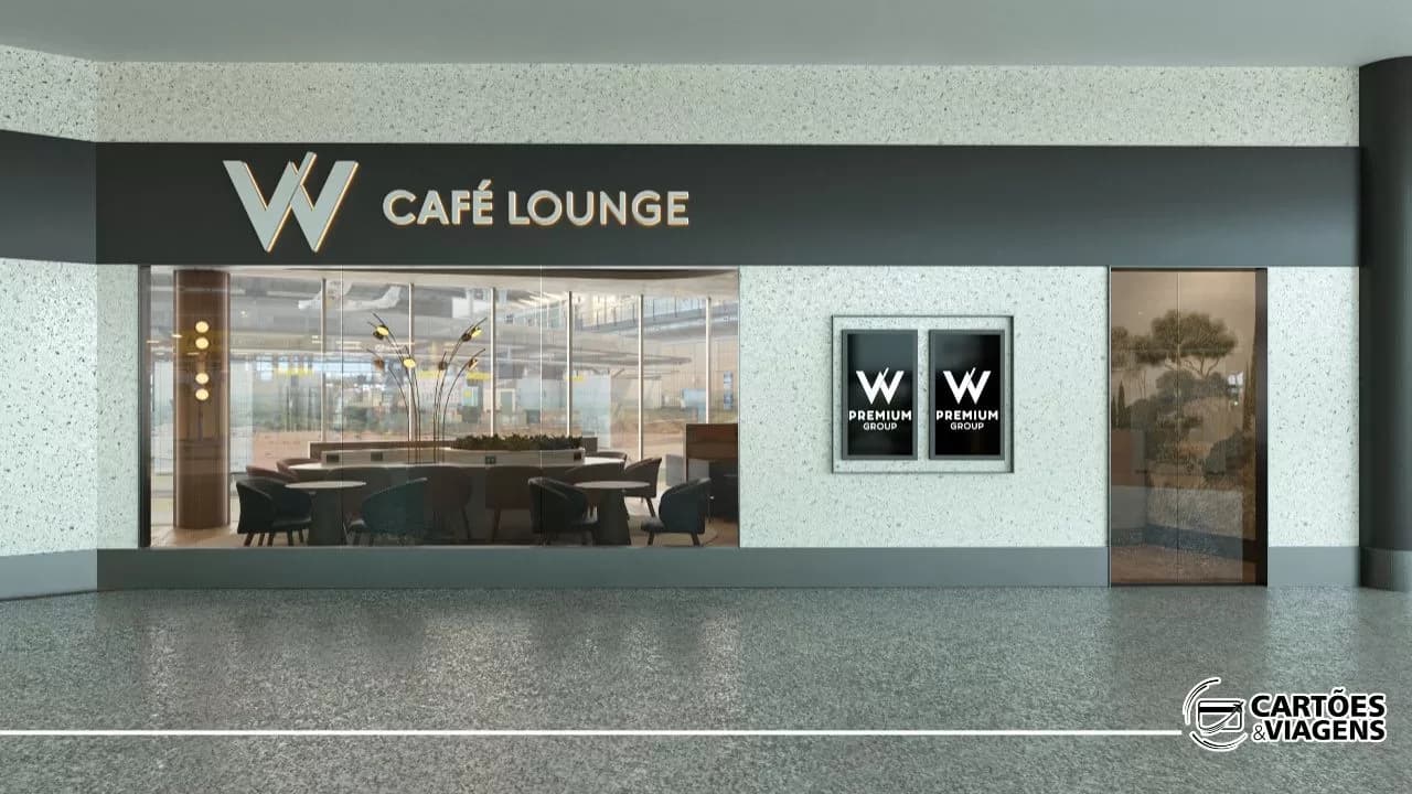W Café Lounge Maringá: nova sala VIP do W Premium no Aeroporto de Maringá