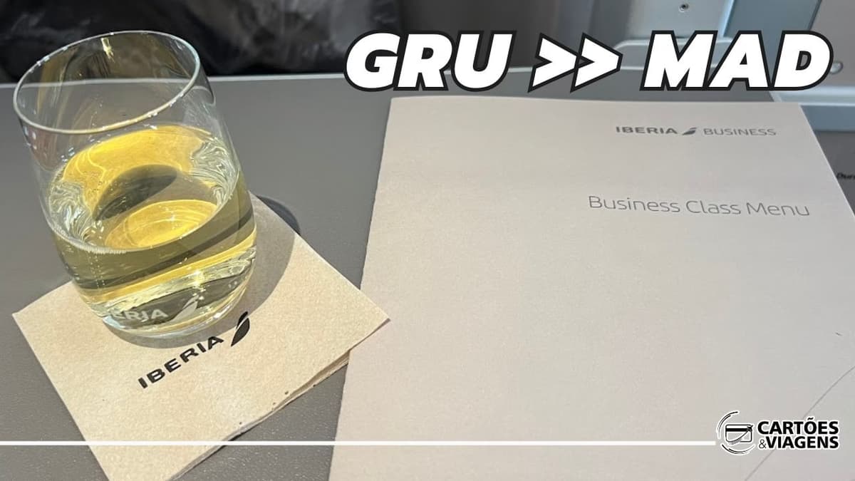 Executiva Iberia no A350: Como é voar de São Paulo a Madri