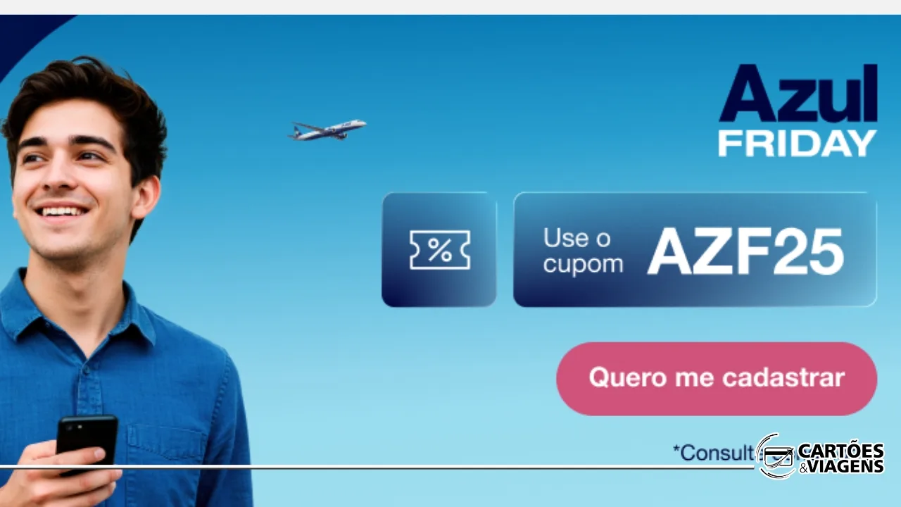 Como Ganhar 5 Mil Milhas Azul com Cadastro no Azul Fidelidade