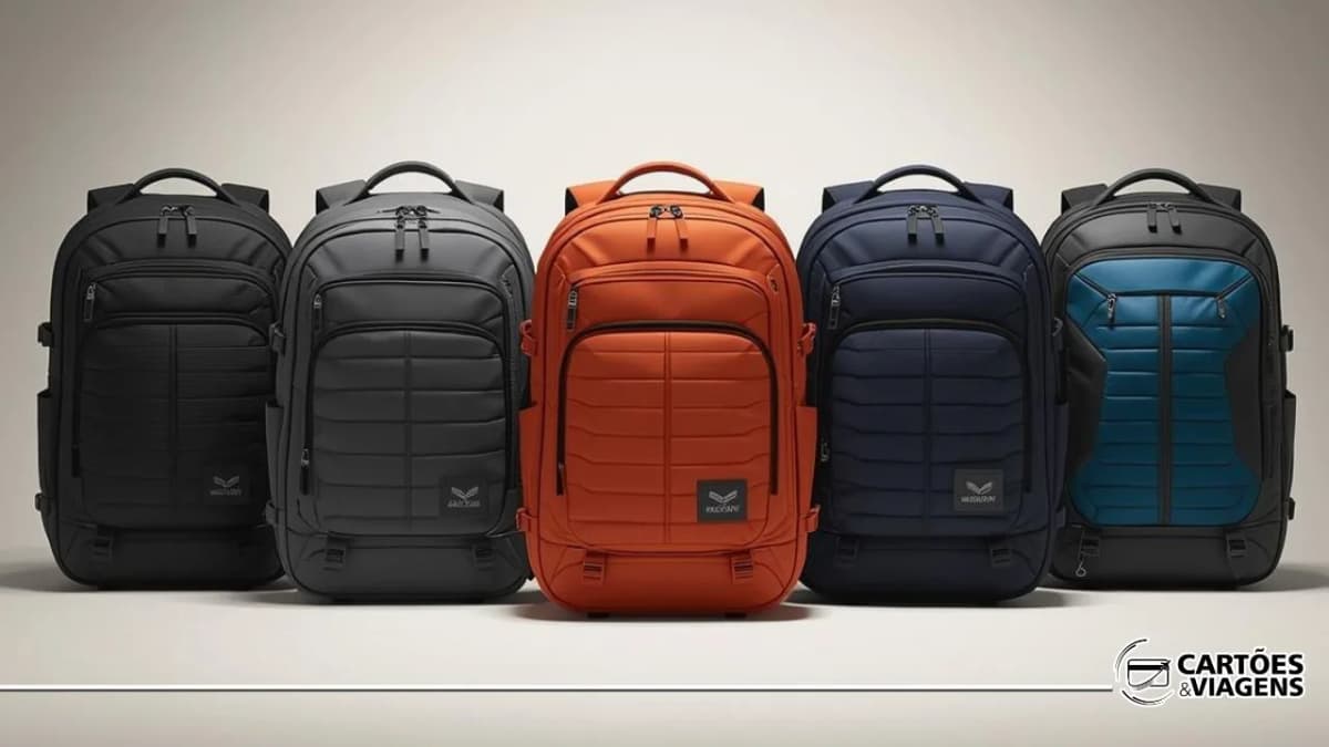 5 melhores Mochila baratas para viajar em 2025