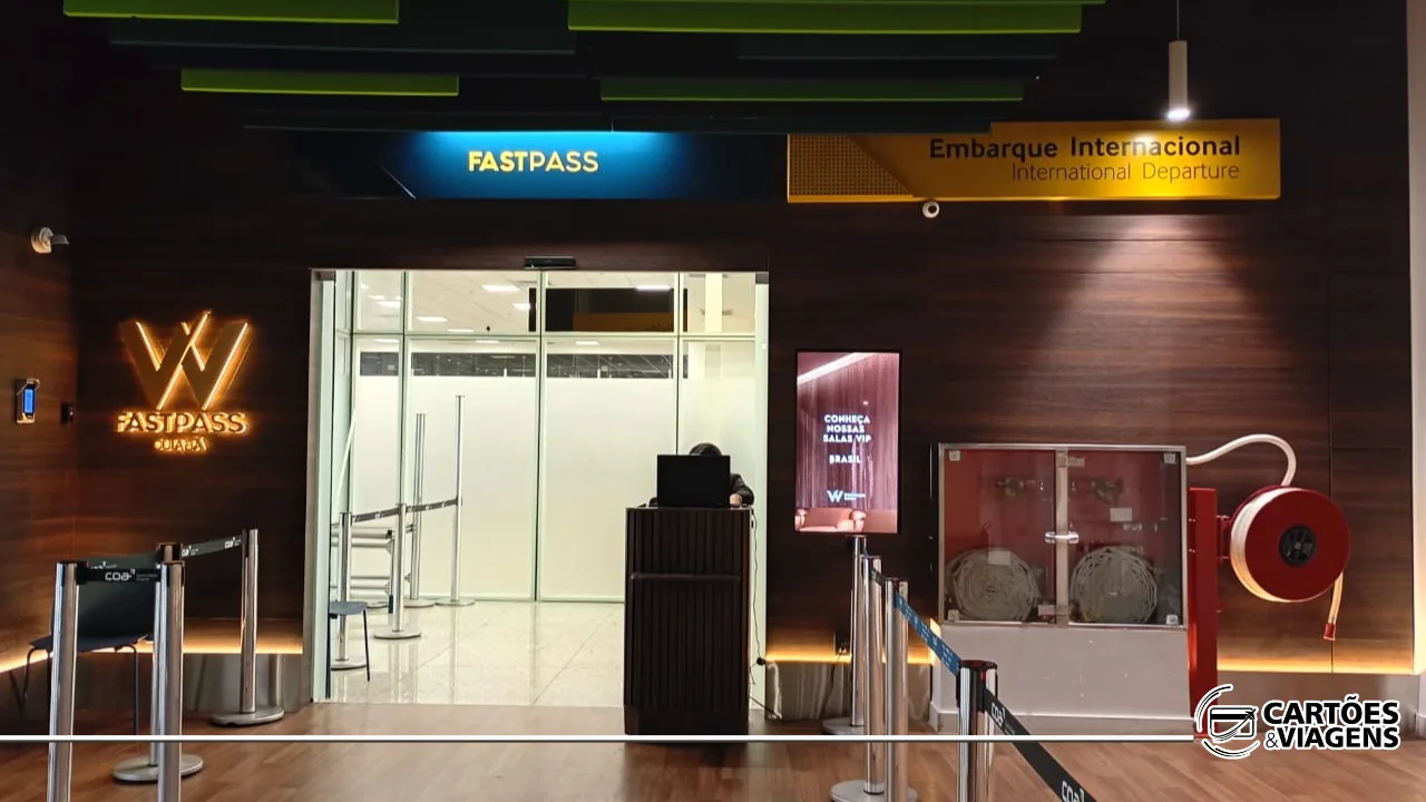 W Premium Cuiabá com Fast Pass: experiência premium e acesso rápido no Aeroporto de Cuiabá (CGB)