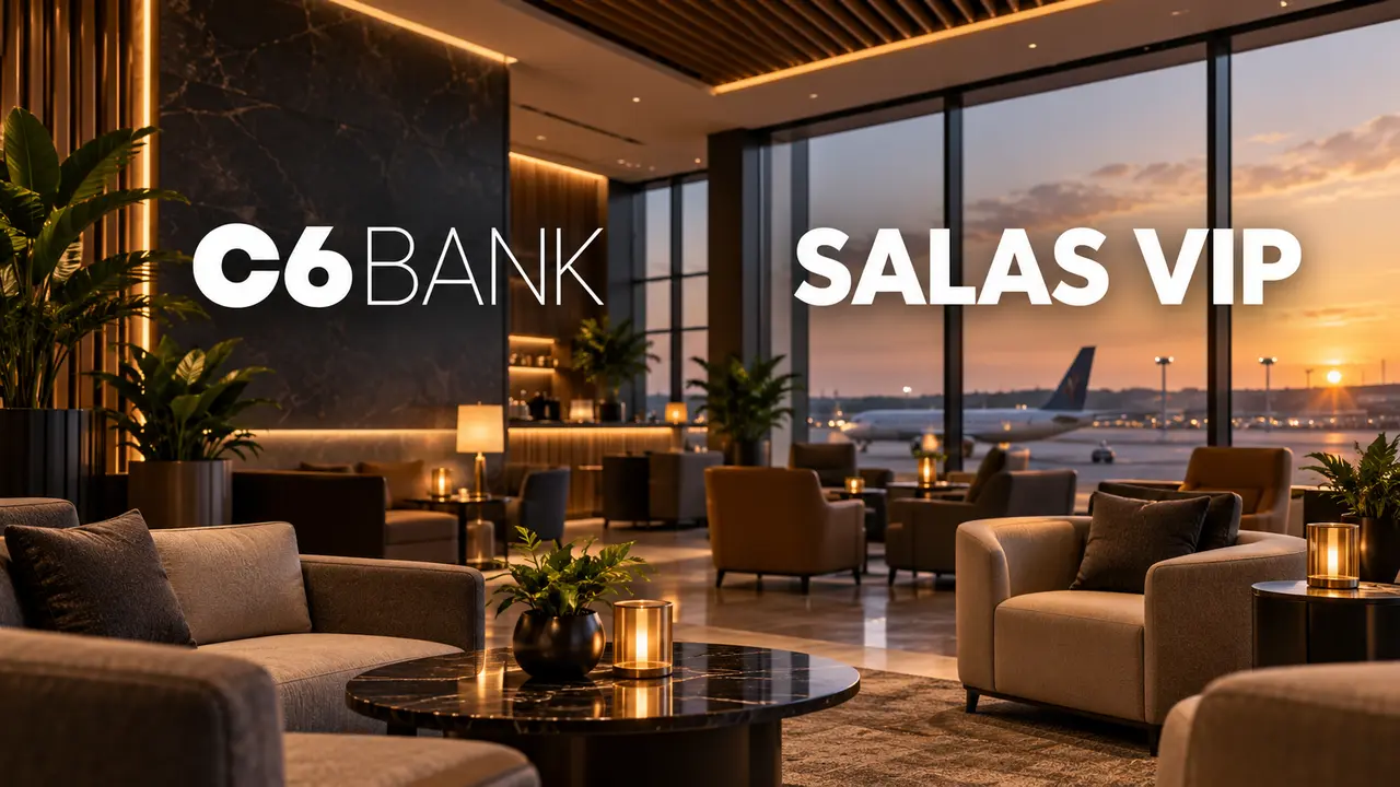 Salas VIP C6 Bank: Onde ficam, como acessar e aproveitar lounges exclusivos no Brasil e no mundo