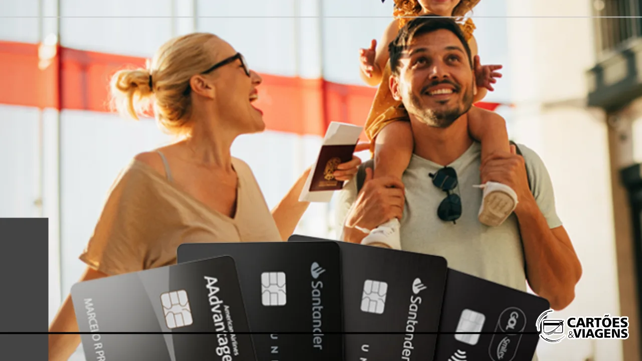 Santander creditando pontos bônus da promoção Temporada de Férias
