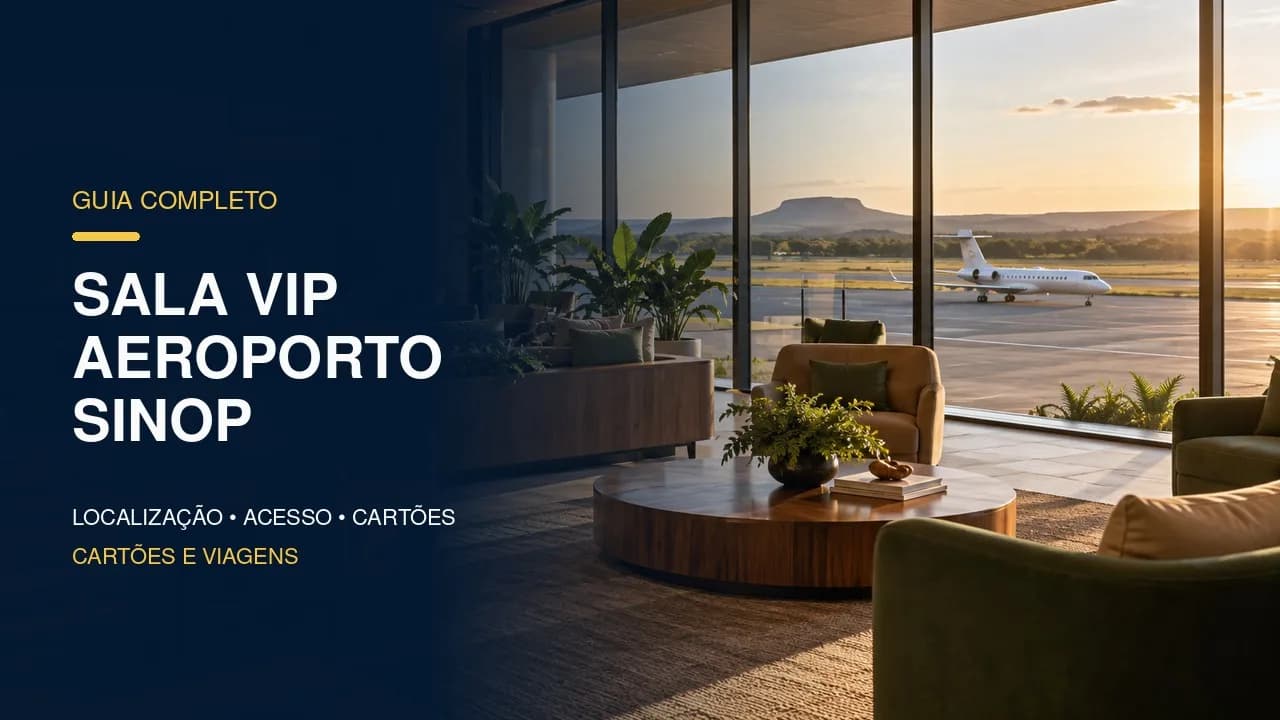 Sala VIP Aeroporto Sinop: horário, localização e acesso
