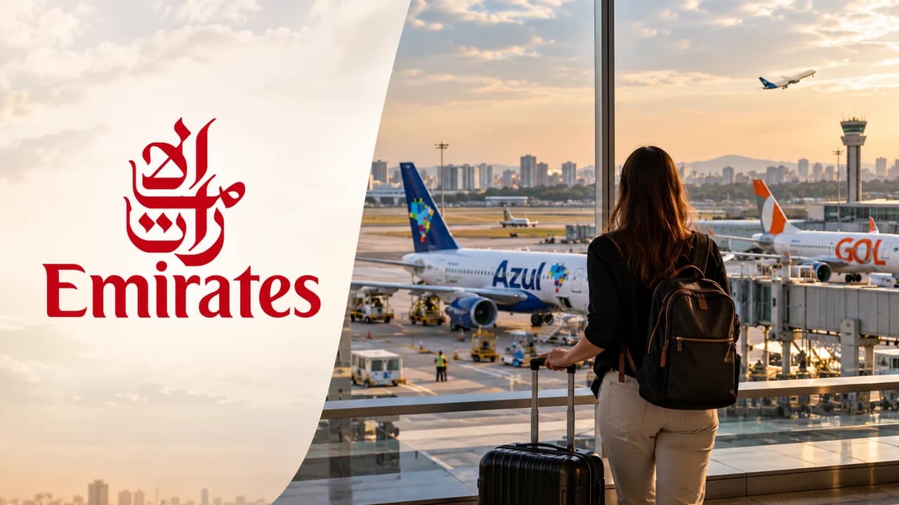 Tabela Emirates Skywards: resgate de voos Azul e GOL no Brasil