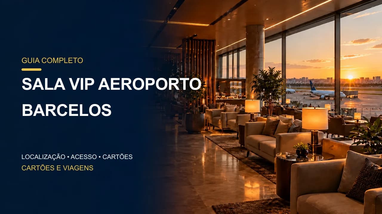 Aeroporto de Barcelos: sem sala VIP confirmada no portal