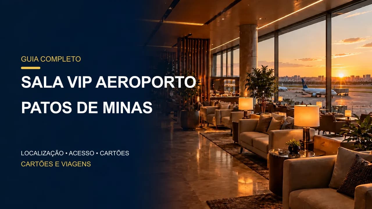 Sala VIP Aeroporto Patos de Minas