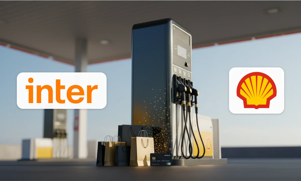 Abasteça e economize: Inter e Shell Box oferecem 5% de cashback!